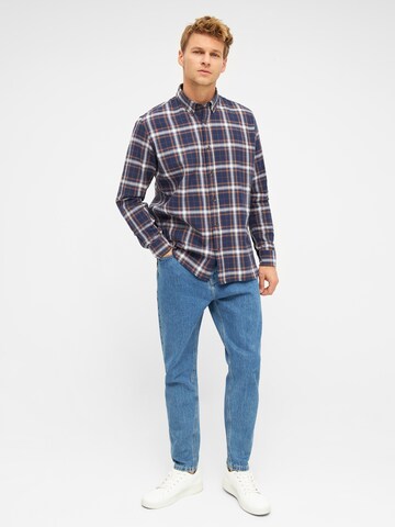 Sea Ranch Comfort fit Button Up Shirt 'Sammy' in Blue