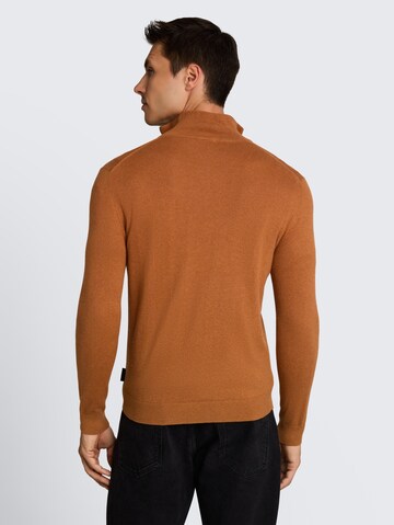 TOM TAILOR Pullover in Braun