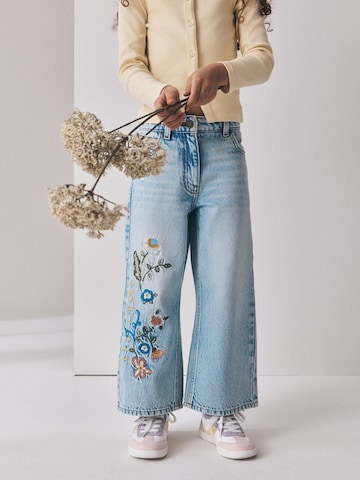 Next Wide leg Jeans in Blauw: voorkant