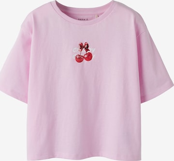 T-Shirt 'NKFFARINAZ' NAME IT en rose : devant