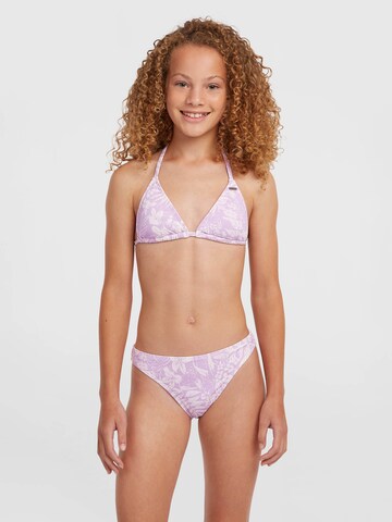 O'NEILL Triangle Bikini 'Essentials' in Purple: front
