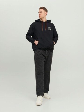 Jack & Jones Plus Sweatshirt 'Filo' in Schwarz