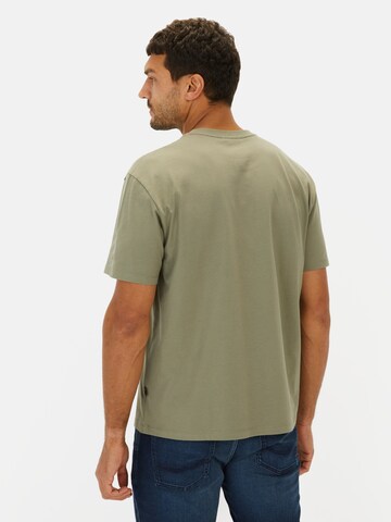 CAMEL ACTIVE T-Shirt aus Organic Cotton in Grün