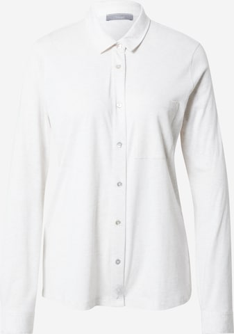 TRIUMPH Pajama Shirt in White: front