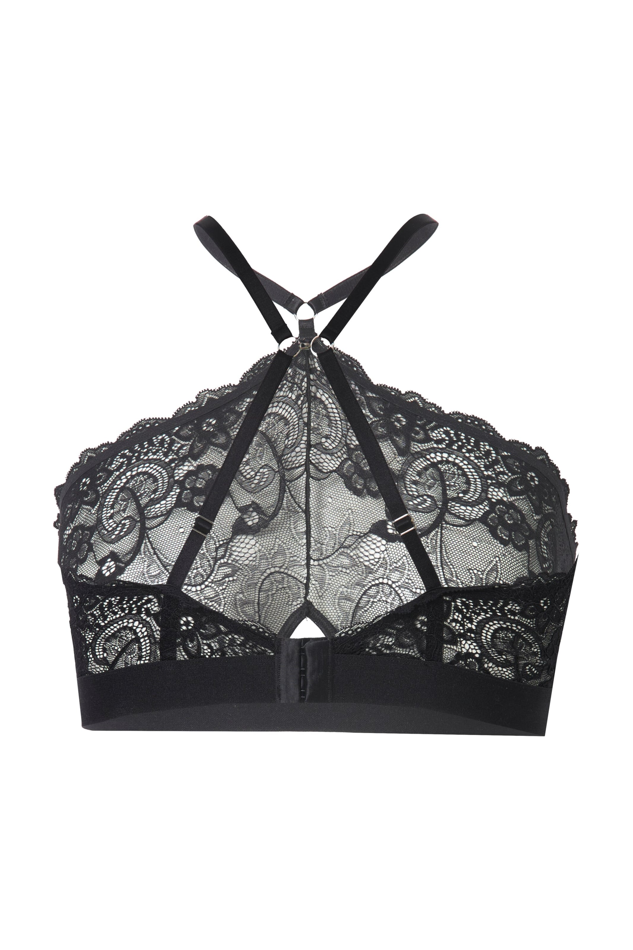 Col haut Soutien-gorge Ulla Popken en noir