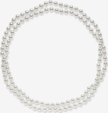 Lulu & Jane Necklace in White: front