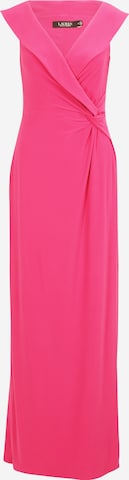 Lauren Ralph Lauren Evening Dress 'LEONIDAS' in Pink: front