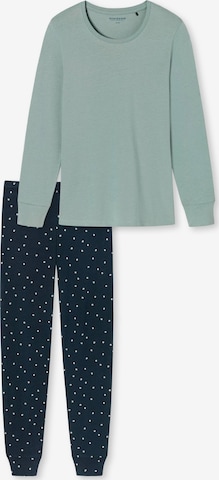 SCHIESSER Pajama in Blue: front