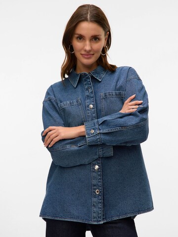Chemisier 'VMJENNIE' VERO MODA en bleu