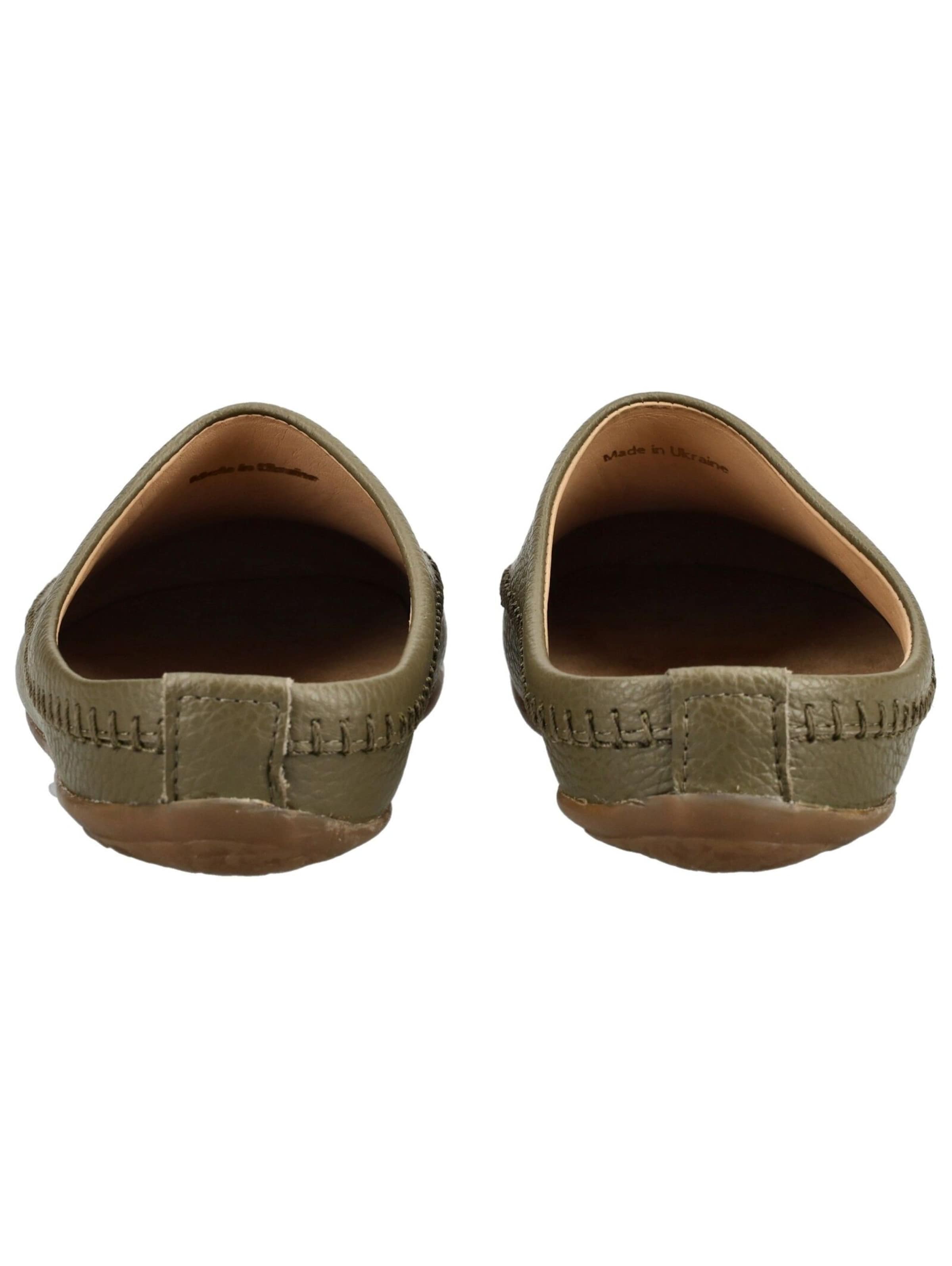 HAFLINGER Slippers in Green