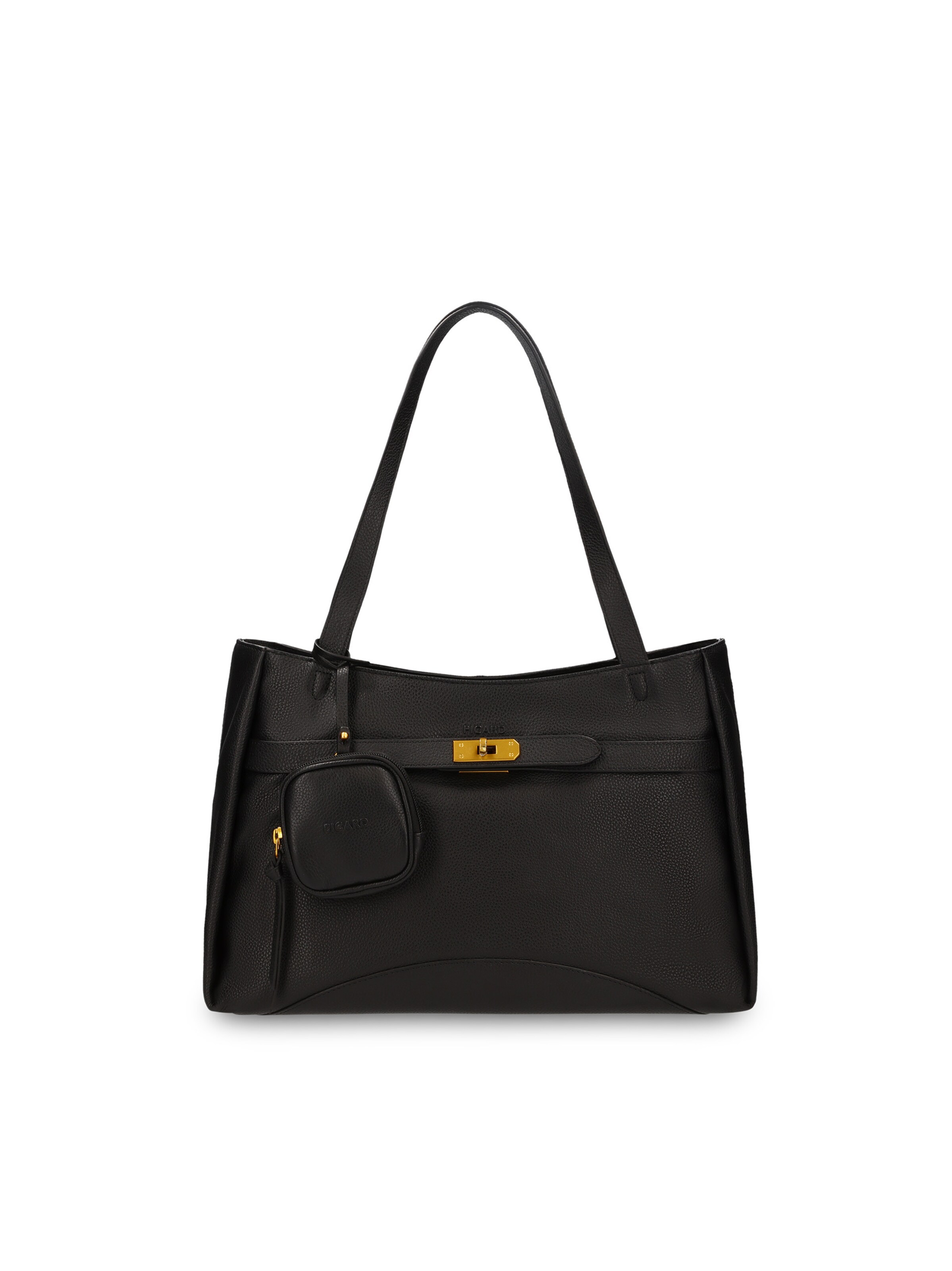 Picard Shopper in Zwart: voorkant