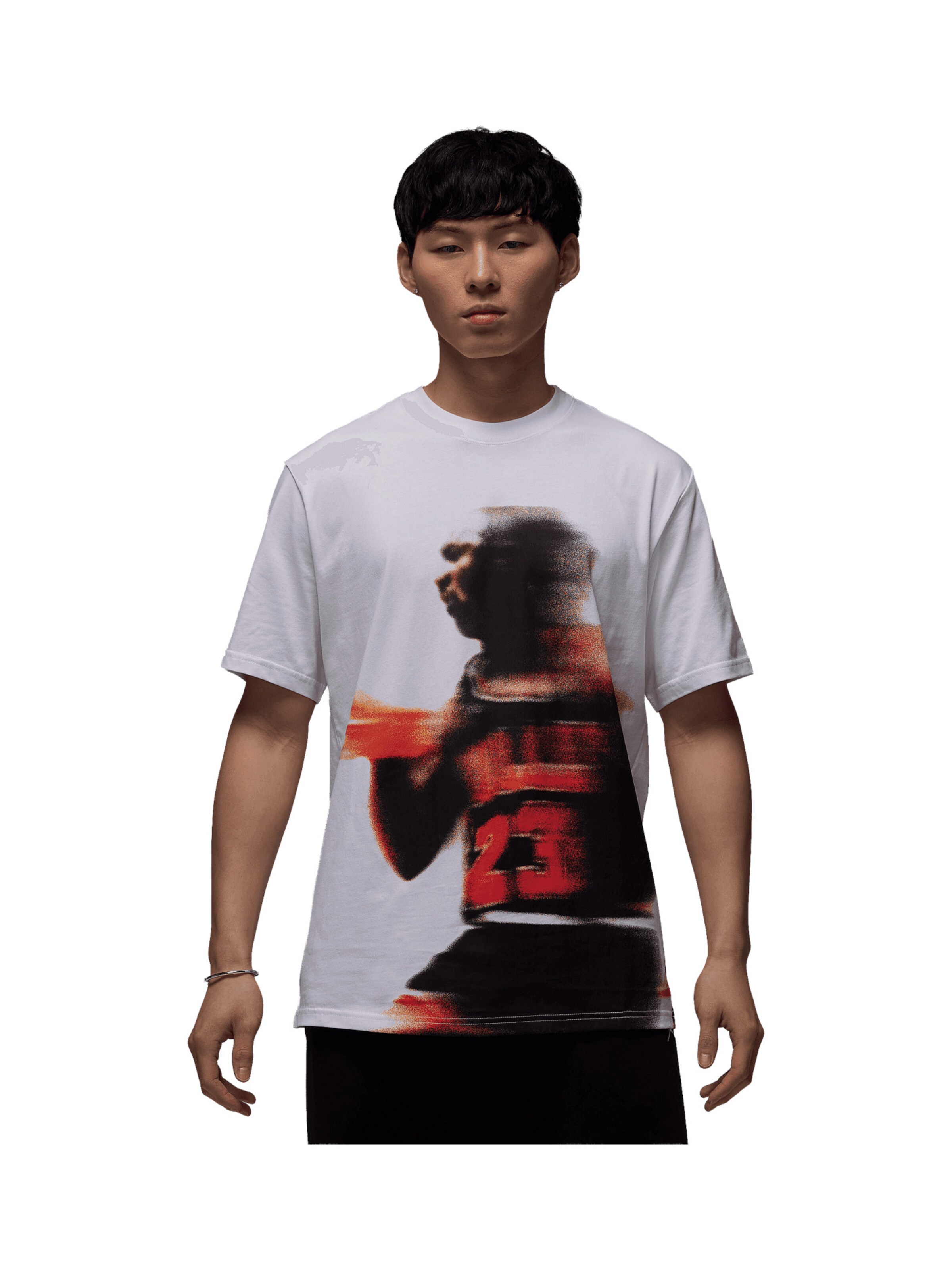 Jordan Regular Sporthose in Weiß: Vorderseite