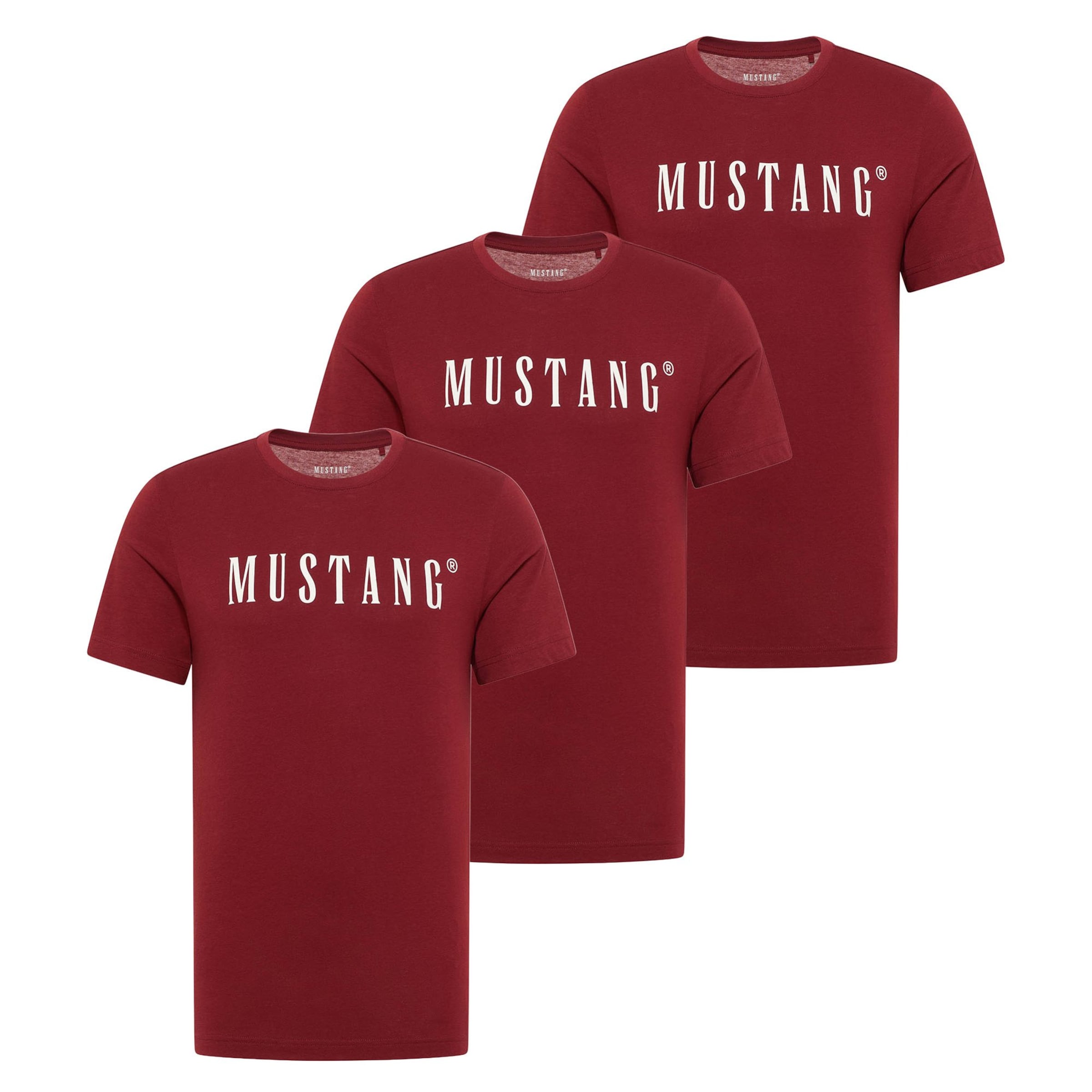 MUSTANG Shirt in Red: front
