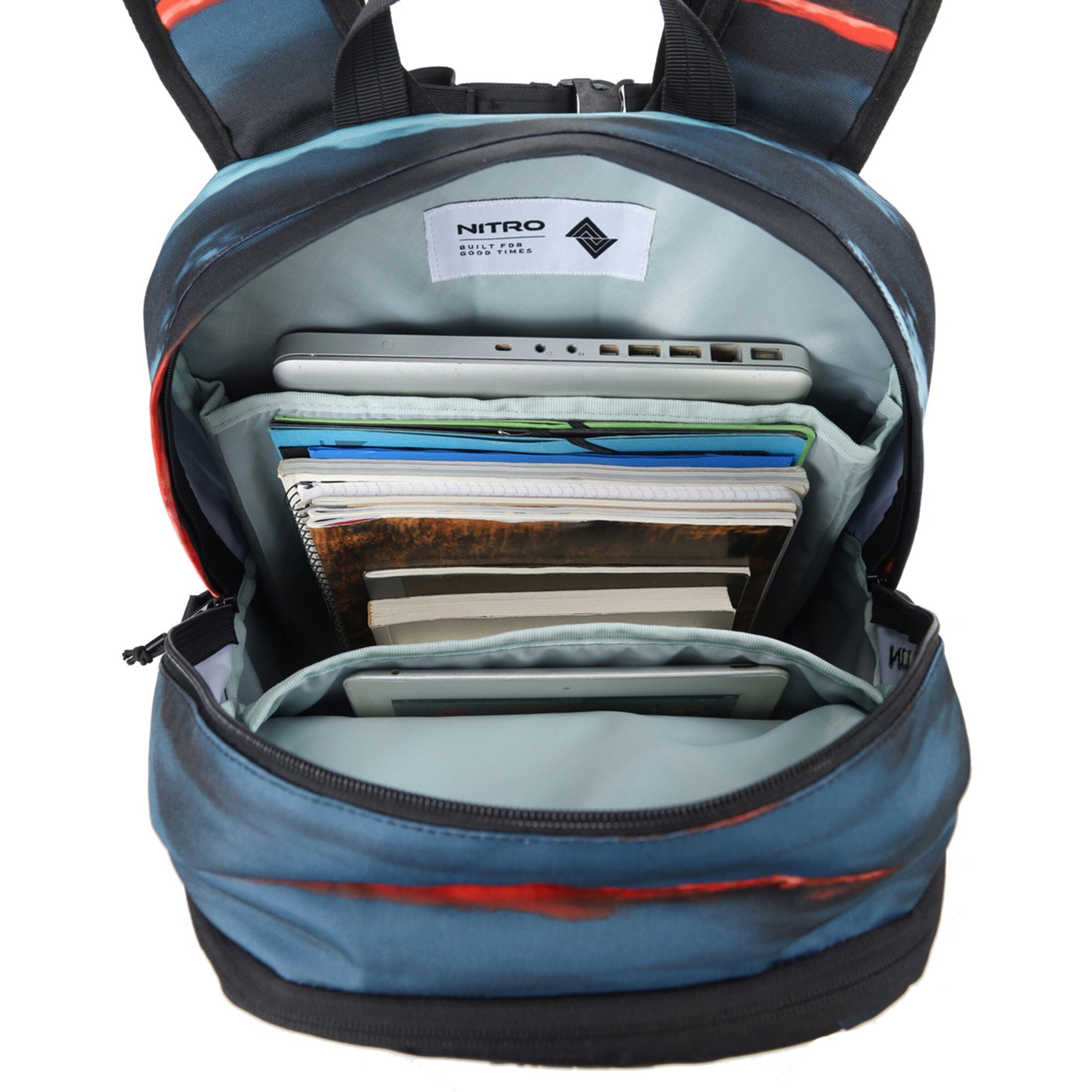 NitroBags Rucksack 'Future' in Blau