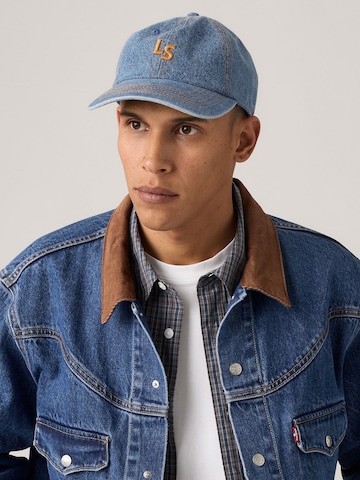 Șapcă 'Monogram Cap' de la LEVI'S ® pe albastru: față