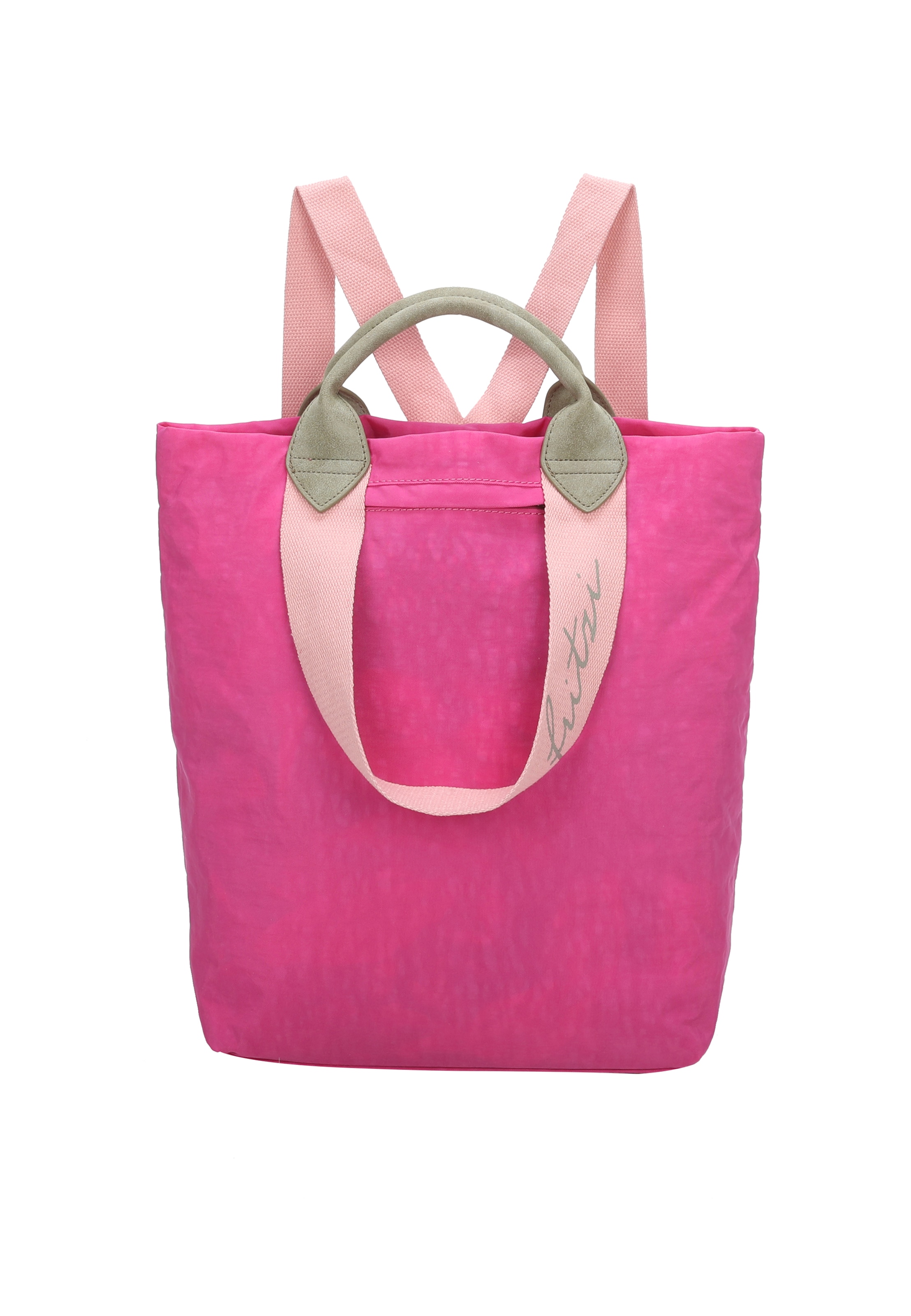 Fritzi aus Preußen Backpack 'Ju' in Pink: front