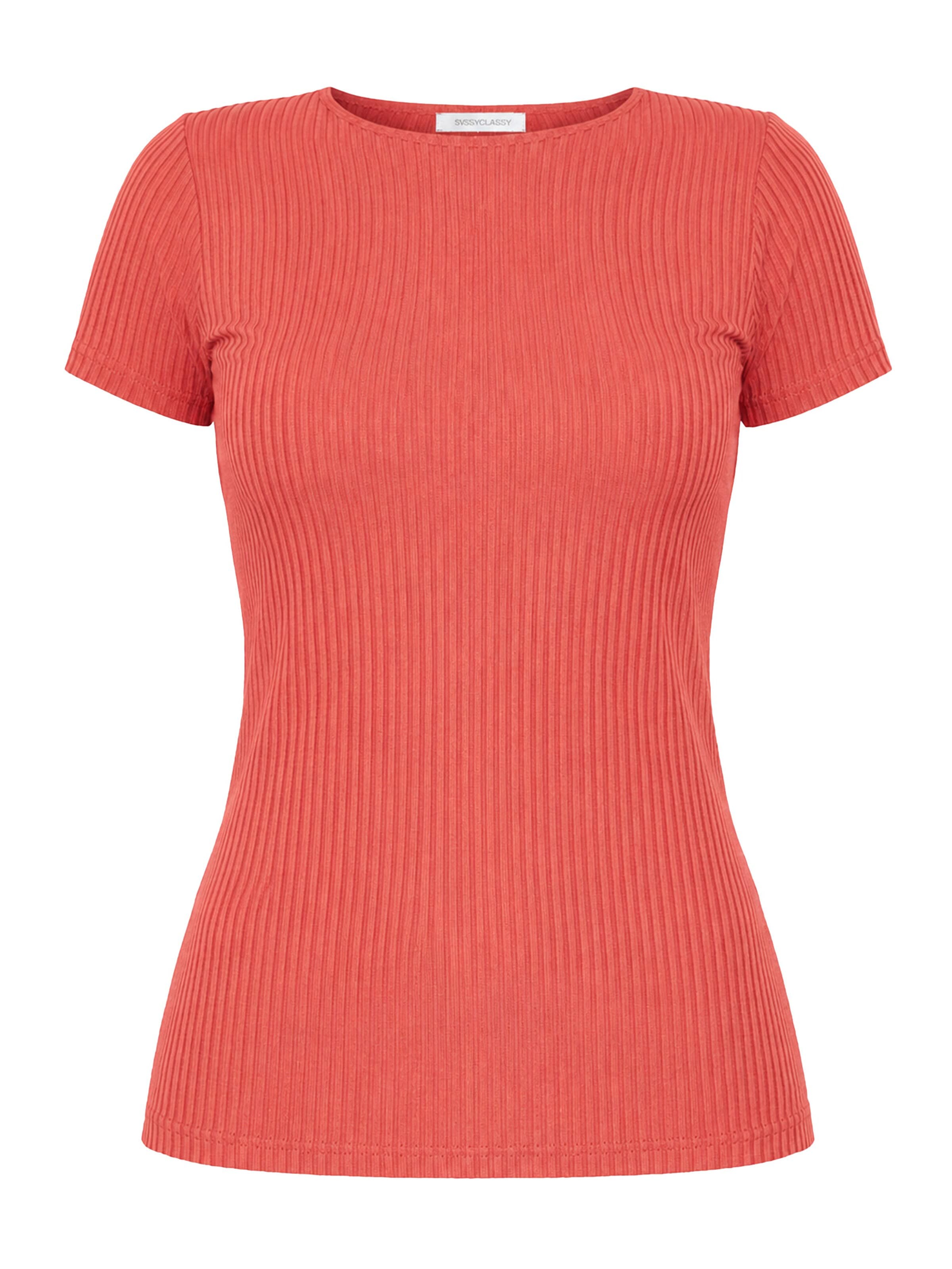 SASSYCLASSY Shirt in Red: front