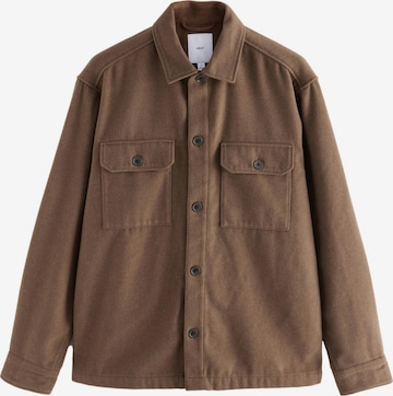 Veste mi-saison Next en marron : devant