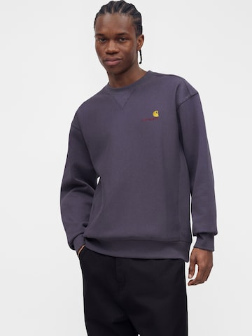 Carhartt WIP Mikina 'American Script' – šedá