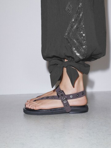 Next T-Bar Sandals in Brown
