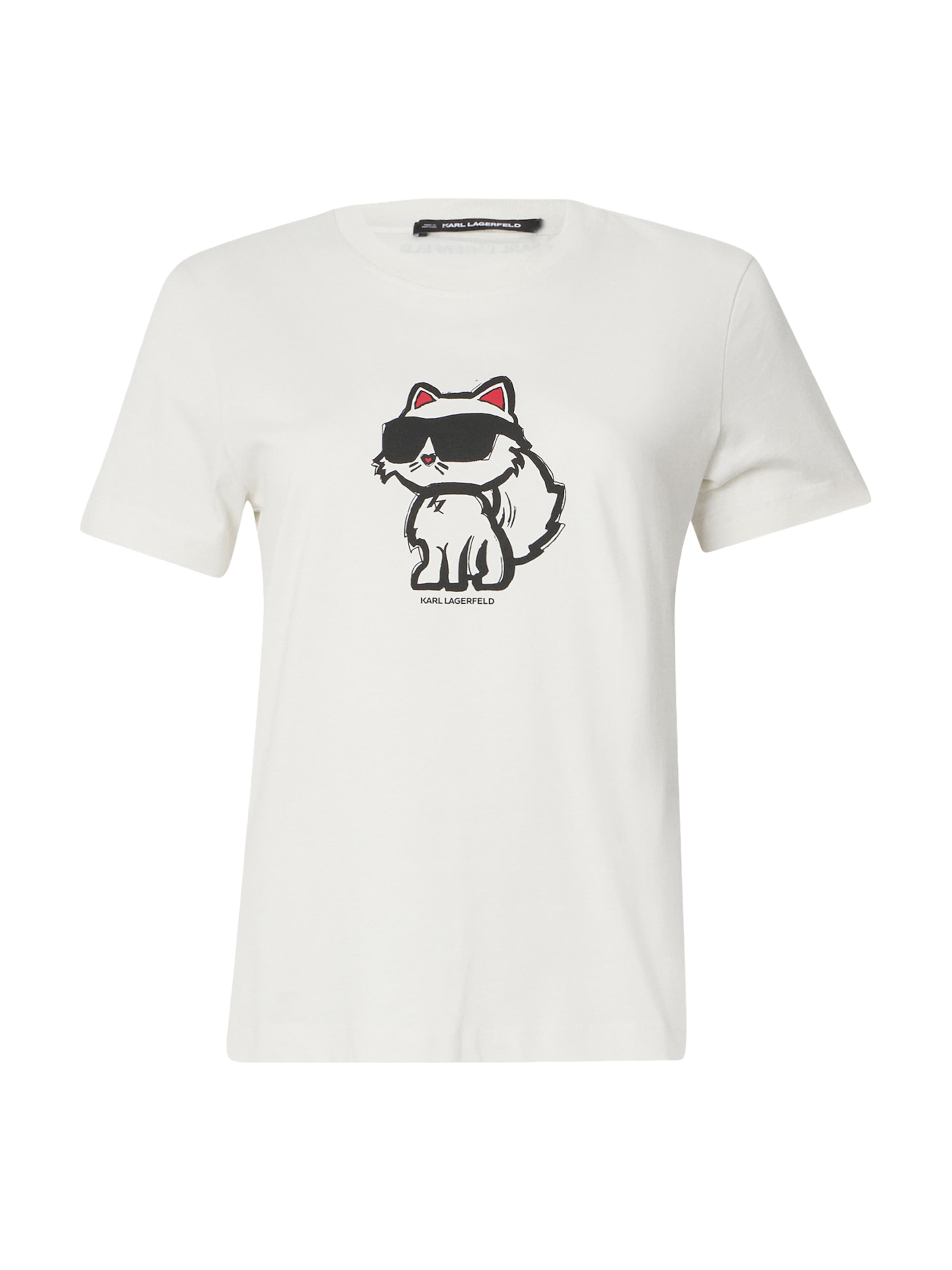 Karl Lagerfeld Shirt 'Ikon' in Beige: front