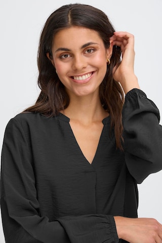 Fransa Bluse in Schwarz