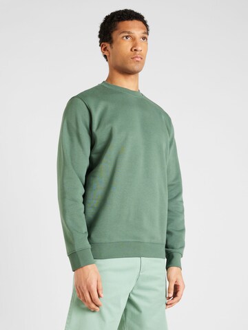 WEEKDAY Sweatshirt in Groen: voorkant