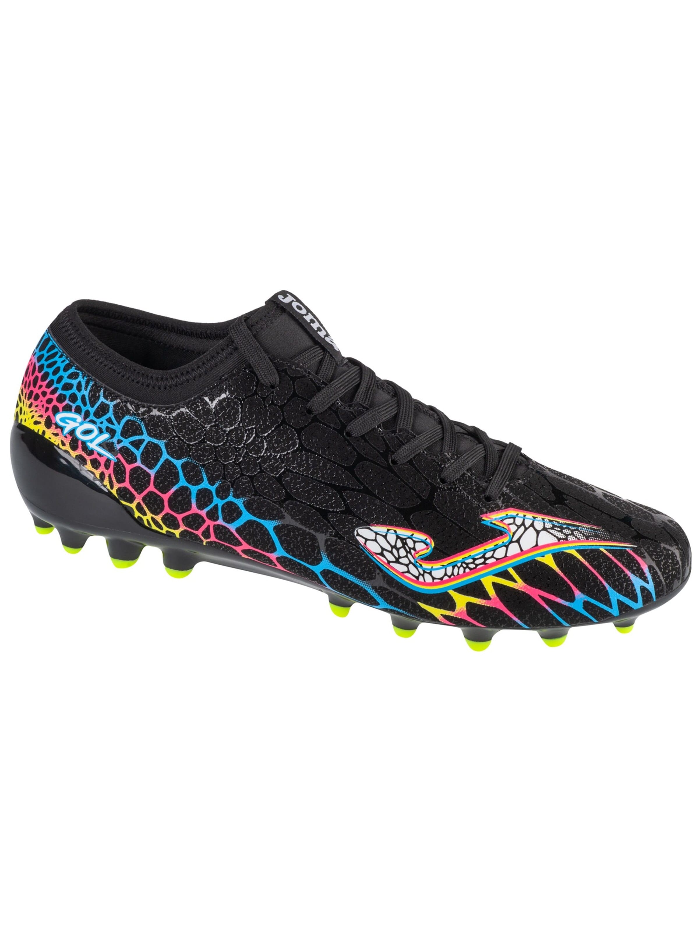 JOMA Soccer shoe 'Joma Gol 24 AG GOLW' in Black: front