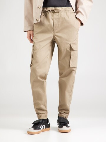 Only & Sons Дънки Tapered Leg Карго панталон 'ONSGARDA' в кафяво: отпред