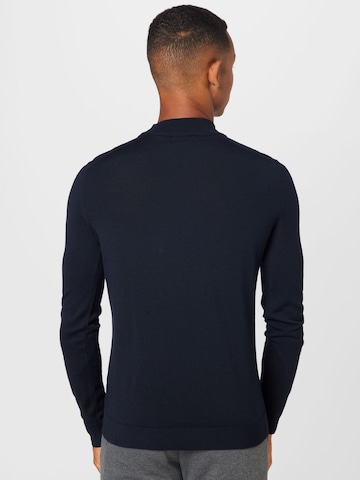 HUGO - Pullover 'San Matteo' em azul