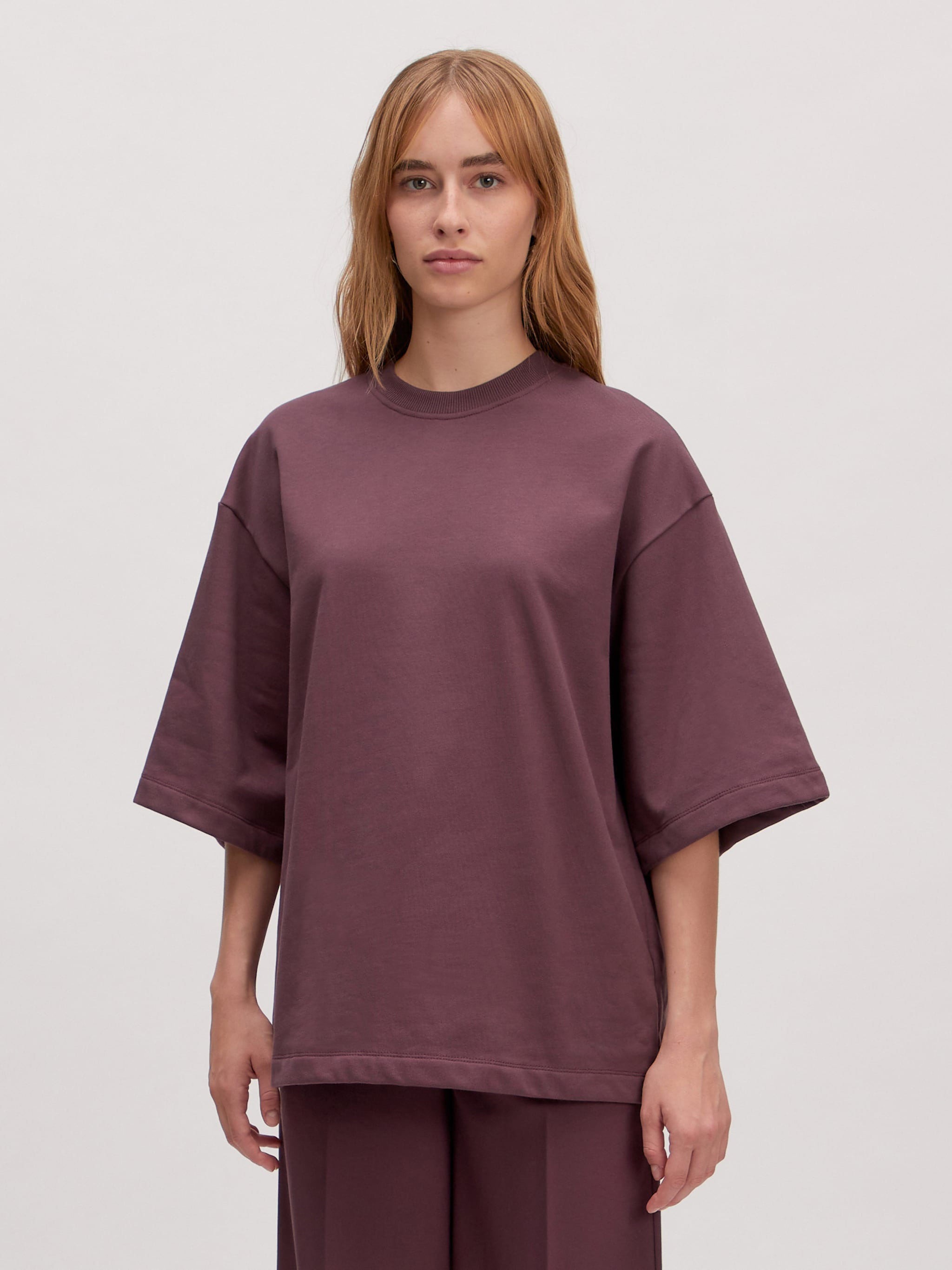 EDITED Produkte Shirt 'Saralena' burgunder