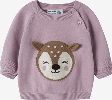 NAME IT Sweater 'NBFRIMMA' in Purple: front