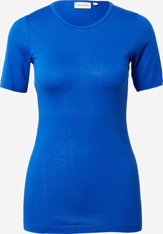 Calvin Klein Shirt in Blauw: voorkant