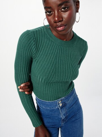 PIECES Pullover 'CRISTA' in Grün