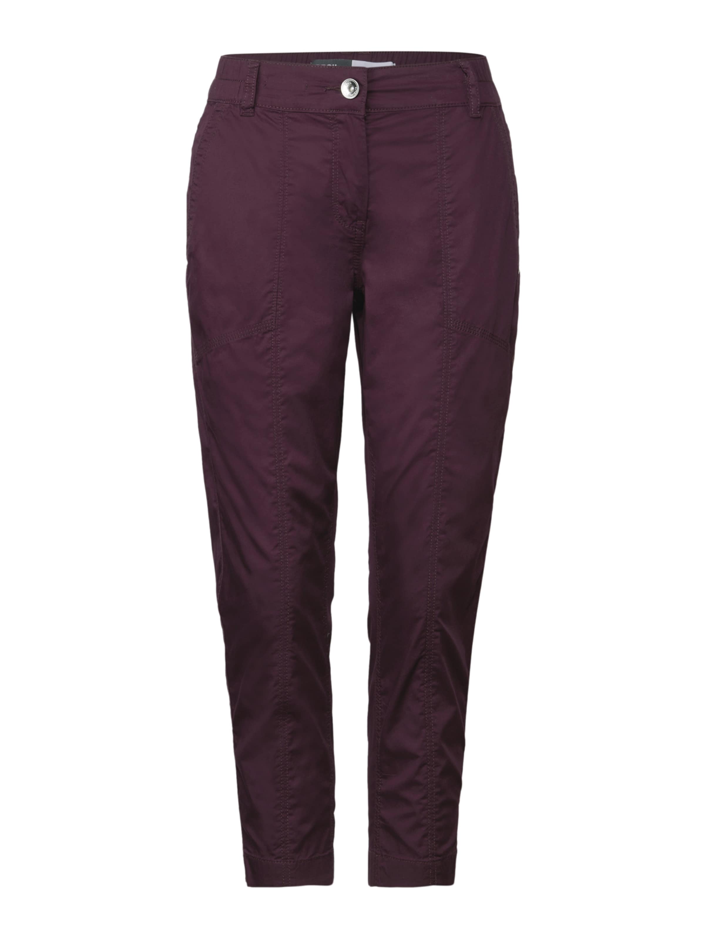 CECIL - Slimfit Calças 'New York' em vermelho: frente