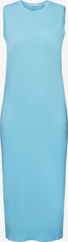 ESPRIT Gebreide jurk in Blauw: voorkant