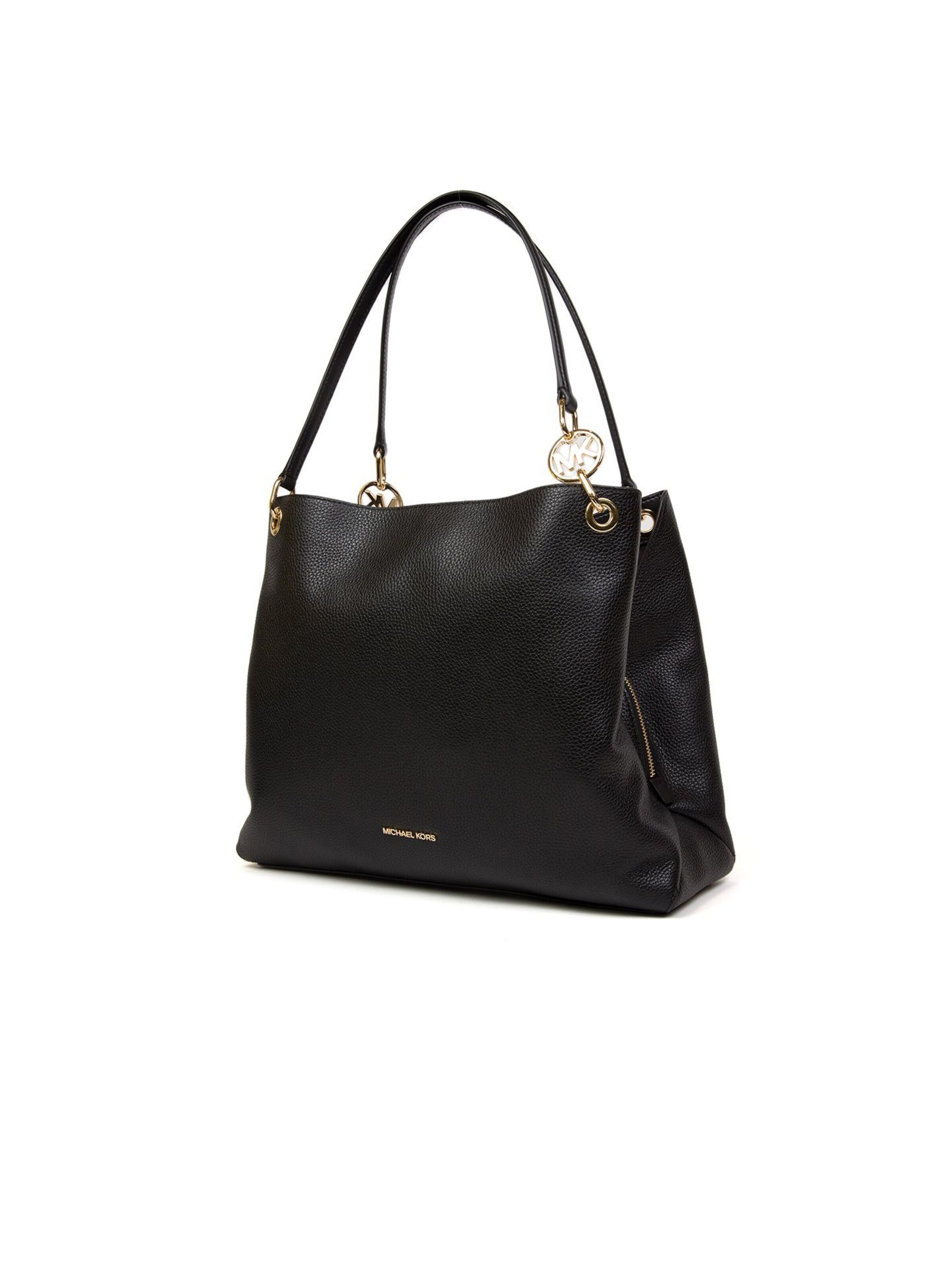 Borsa a mano 'Christina Large Triple Gusset Shoulder Tote' di Michael Kors in nero
