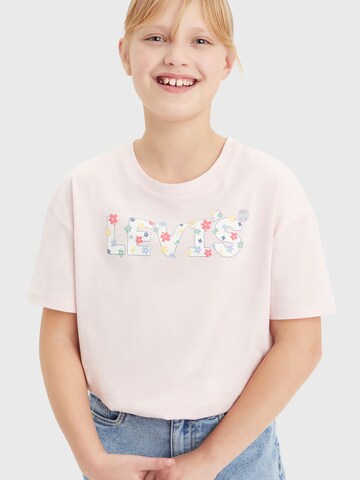 T-Shirt 'MEET AND GREET' LEVI'S ® en rose