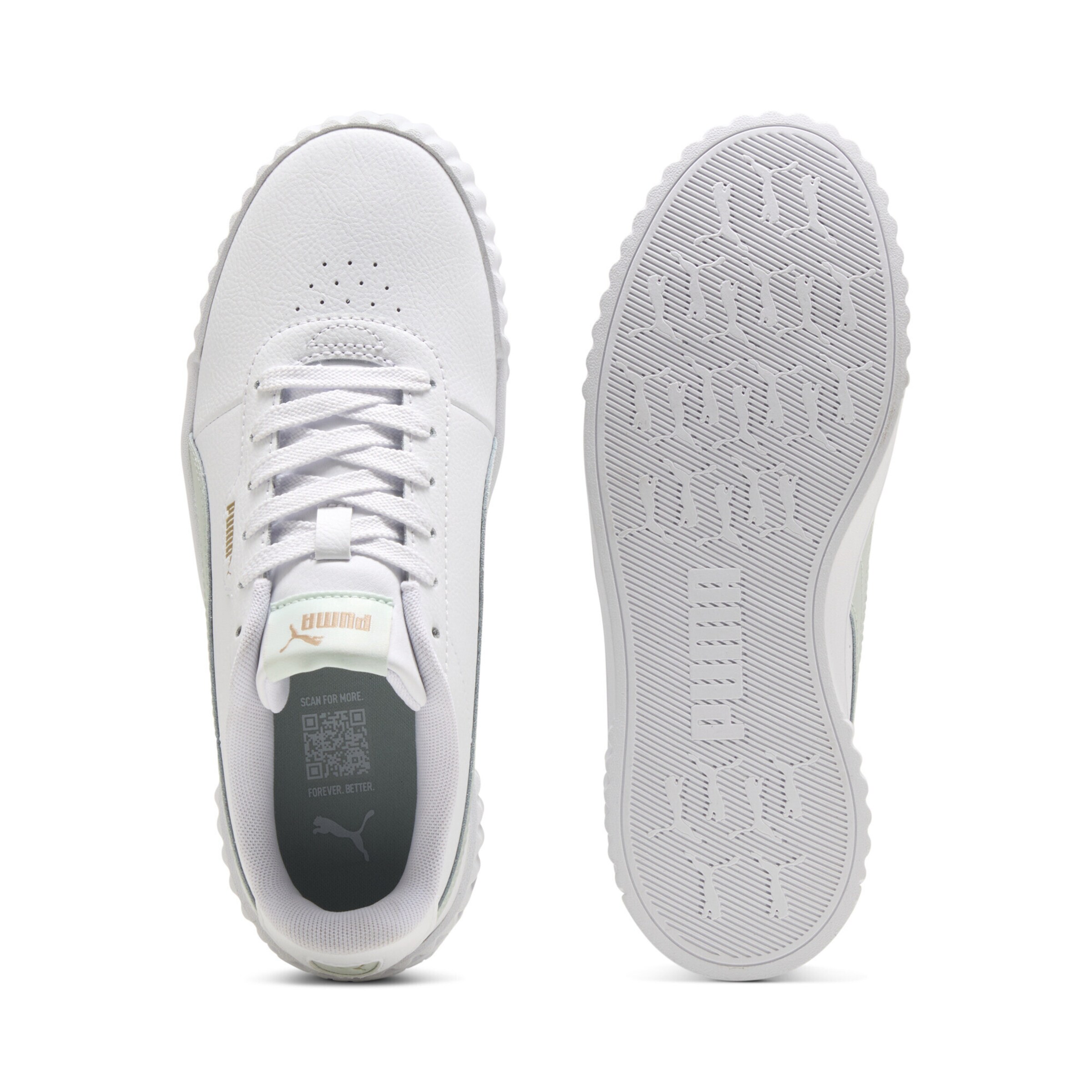 Baskets basses 'Carina 3.0' PUMA en blanc