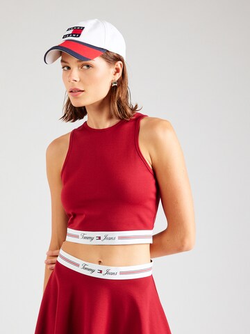 Tommy Jeans Топ в Красный: спереди