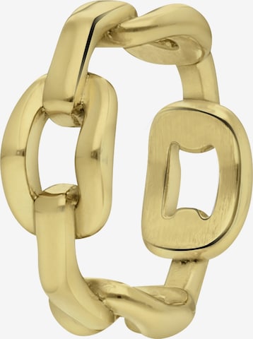 Lucardi Ring in Gold: Vorderseite