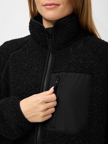 Derbe Fleece Jacket in Black