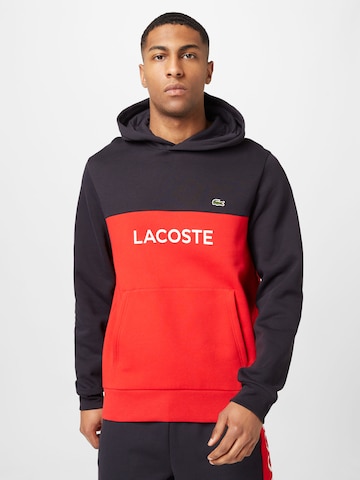 LACOSTE - Sweatshirt em vermelho: frente