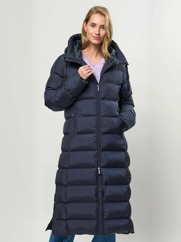U.S. POLO ASSN. Wintermantel 'UWLisa' in Blau: Vorderseite
