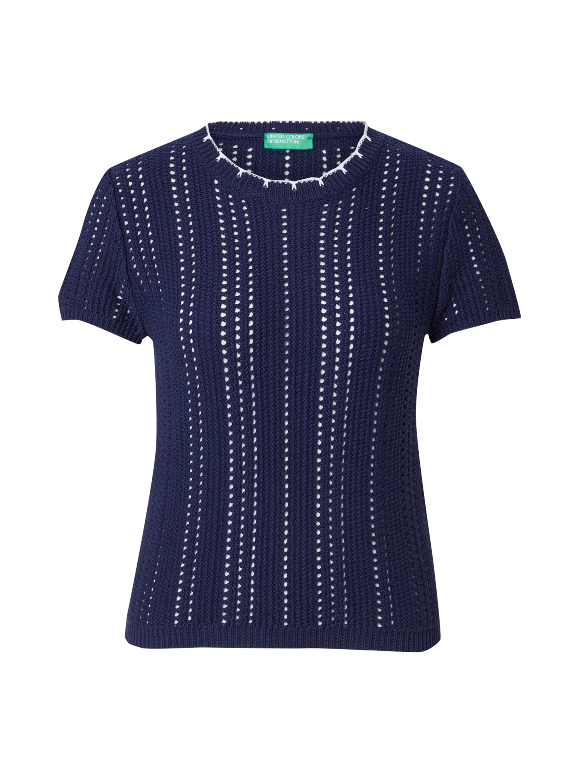 UNITED COLORS OF BENETTON Trui in Blauw: voorkant