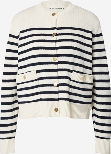 Sofie Schnoor Cardigan en marine / blanc cassé, Vue avec produit