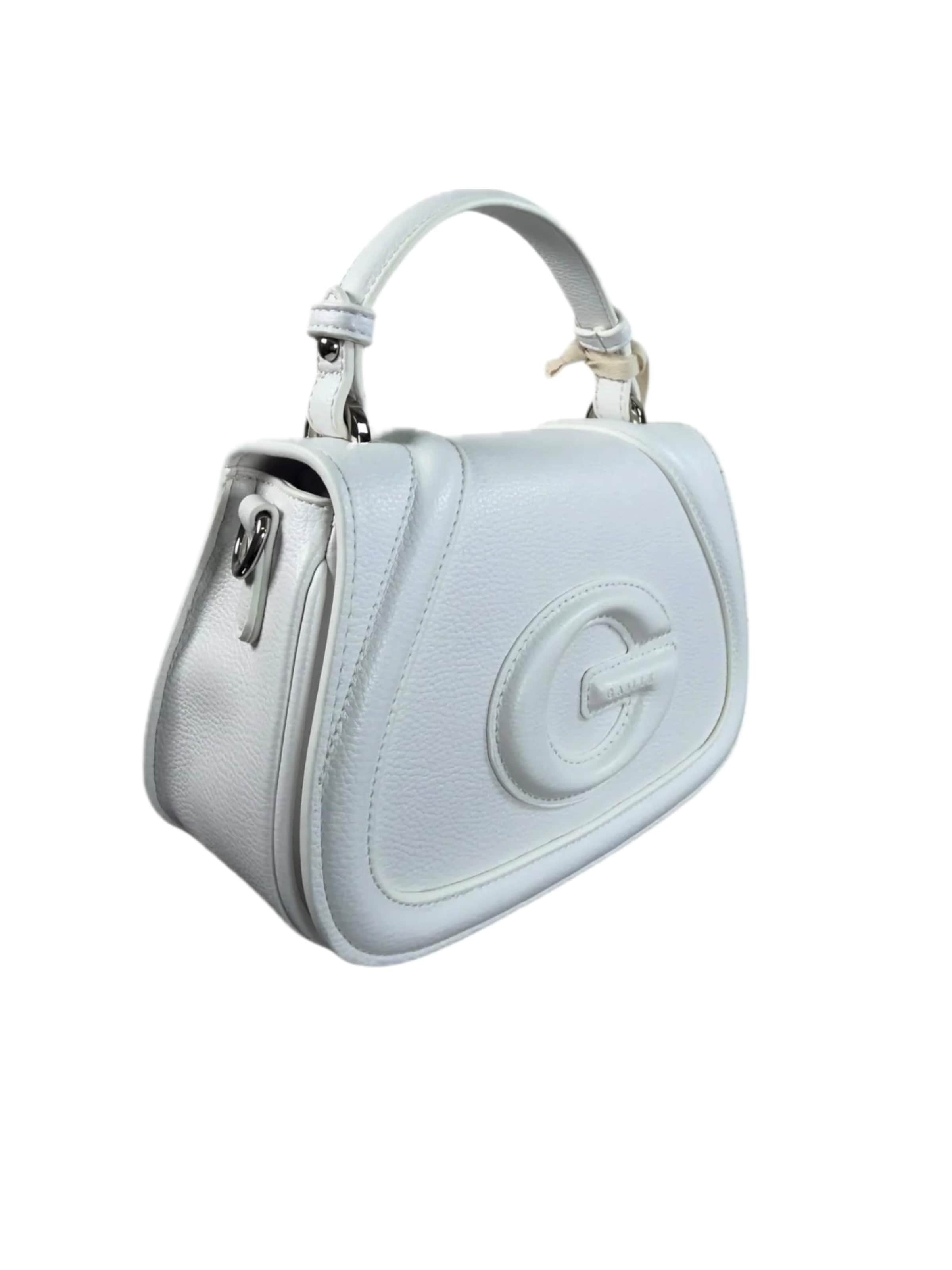 Borsa a mano 'GAACW03082' di Gaelle Paris in bianco