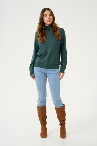 Pull-over 'CR Villea' Cream en vert
