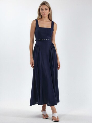 Busem Dress in Blue