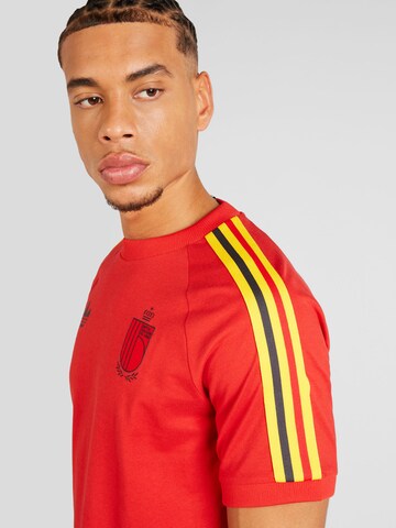 Tricou funcțional 'RBFA' de la ADIDAS PERFORMANCE pe roșu